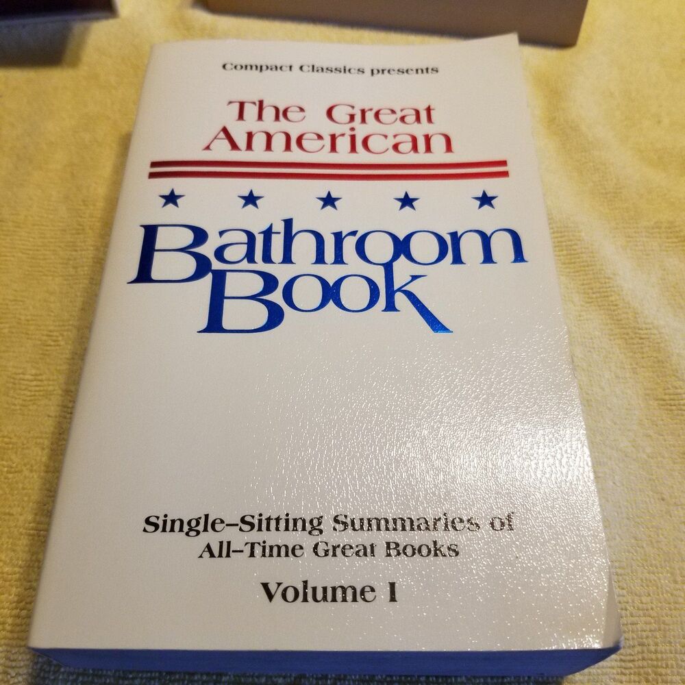The Great American Bathroom paperback Book Volume 1